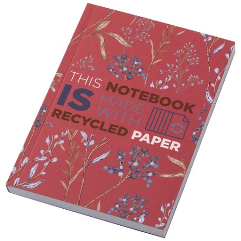 Cahier publicitaire format A6 Novella Austen 100 pages recyclées
