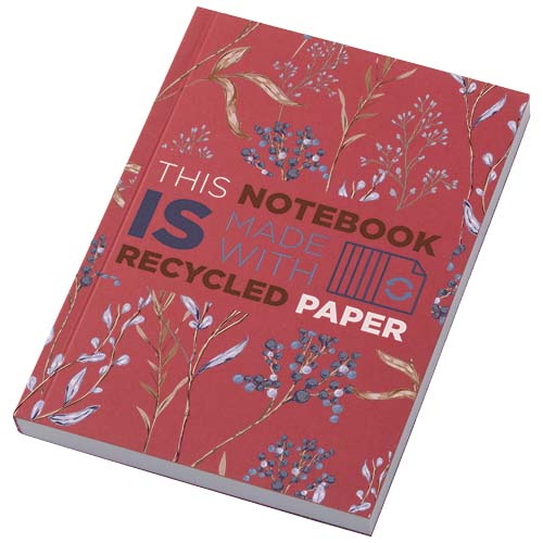 Cahier publicitaire format A6 Novella Austen 100 pages recyclées Rouge