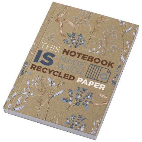 Carnet kraft A6 personnalisable Novella Austen 100 pages recyclées
