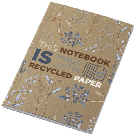 Carnet A6 kraft à personnaliser Novella Austen 50 feuilles recyclées