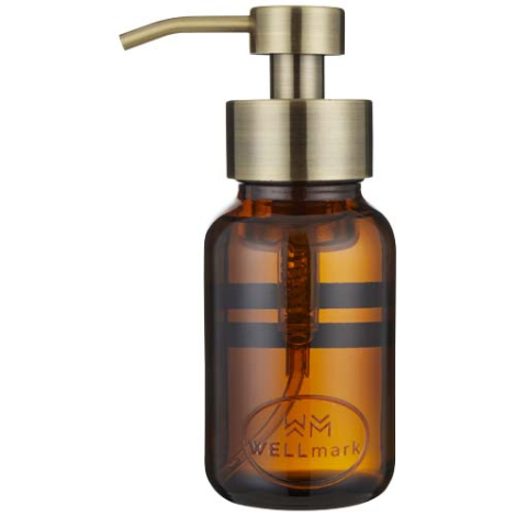Gel douche personnalisable flacon verre recyclé 250ml Wellmark
