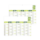 Calendrier bancaire publicitaire - FLORENTIN