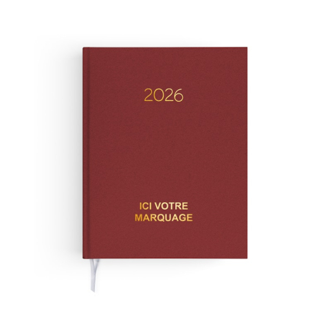 Agenda personnalisable 3 formats - Naturel