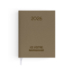 Agenda personnalisable 3 formats - Naturel