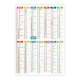 Calendrier de poche publicitaire - Fidèle