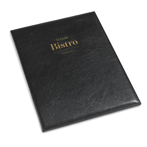 Porte-menu à personnaliser pour restaurants et hôtels Danny