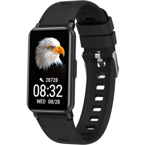 Bracelet connecté multisport publicitaire Prixton AT806 avec GPS