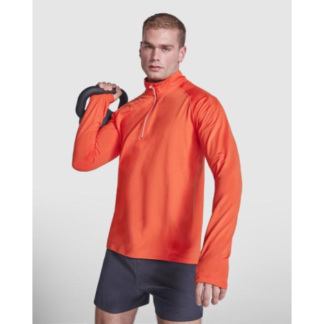 Sweatshirt à personnaliser homme demi-zip technique Estambul