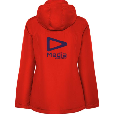 Parka personnalisée femme matelassée imperméable America