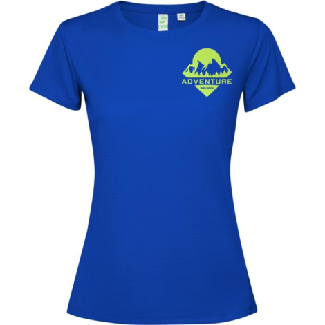 T-shirt personnalisé femme manches courtes polyester recyclé Estoril