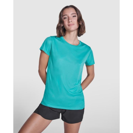T-shirt personnalisé femme manches courtes polyester recyclé Estoril