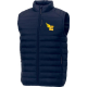 Bodywarmer publicitaire recyclé homme avec poche poitrine Pallas