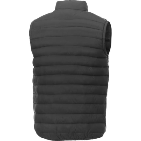 Bodywarmer publicitaire recyclé homme avec poche poitrine Pallas