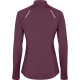 Sweatshirt publicitaire femme demi-zip technique ajusté Estambul