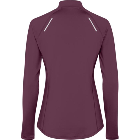 Sweatshirt publicitaire femme demi-zip technique ajusté Estambul