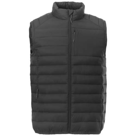Bodywarmer publicitaire recyclé homme avec poche poitrine Pallas