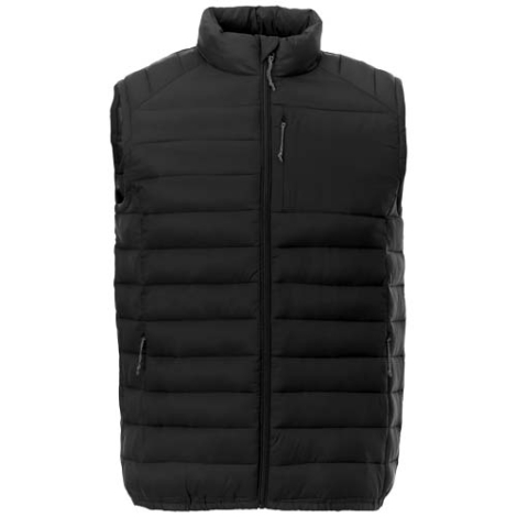 Bodywarmer publicitaire recyclé homme avec poche poitrine Pallas