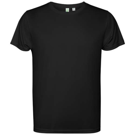 T-shirt enfant publicitaire à manches courtes en polyester recyclé Estoril
