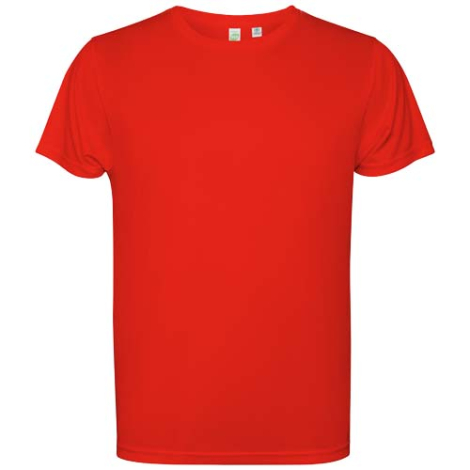 T-shirt enfant publicitaire à manches courtes en polyester recyclé Estoril