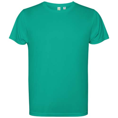 T-shirt enfant publicitaire à manches courtes en polyester recyclé Estoril
