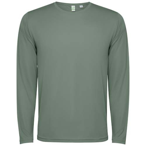 T-shirt personnalisable unisexe manches longues polyester recyclé Estoril
