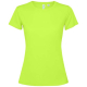 T-shirt personnalisé femme manches courtes polyester recyclé Estoril