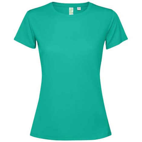 T-shirt personnalisé femme manches courtes polyester recyclé Estoril
