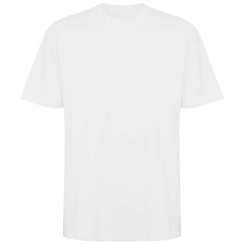 T-shirt personnalisable unisexe oversize coton épais 210g Bull Blanc