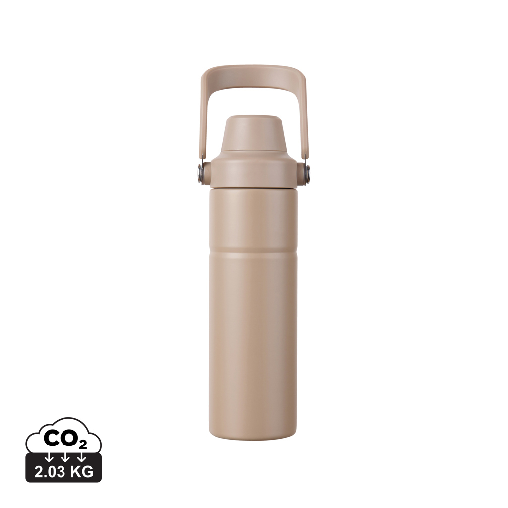 Bouteille personnalisée isotherme 600ml Baltimore Trek VINGA Greige
