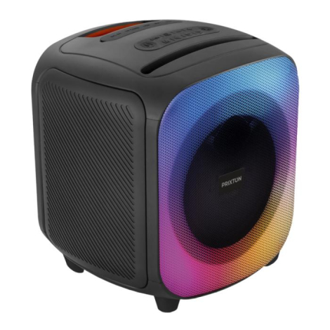 Enceinte karaoké Bluetooth® 40 W Jaia Prixton