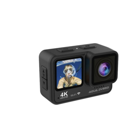 Caméra d’action 4K DV850 Aqua avec double écran Prixton