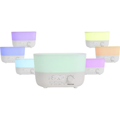 Humidificateur et diffuseur d’arômes 4 en 1 Connected Prixton