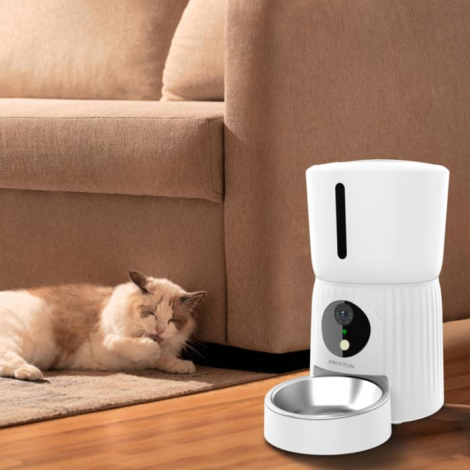 Mangeoire connectée Wi-Fi intelligente pour animaux Prixton