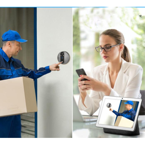 Judas pour porte intelligent Wi-Fi DV50 Prixton