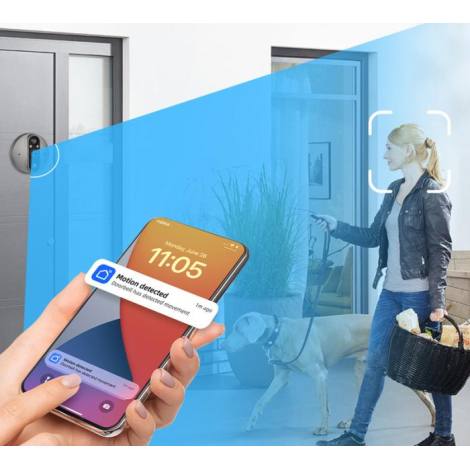 Judas pour porte intelligent Wi-Fi DV50 Prixton