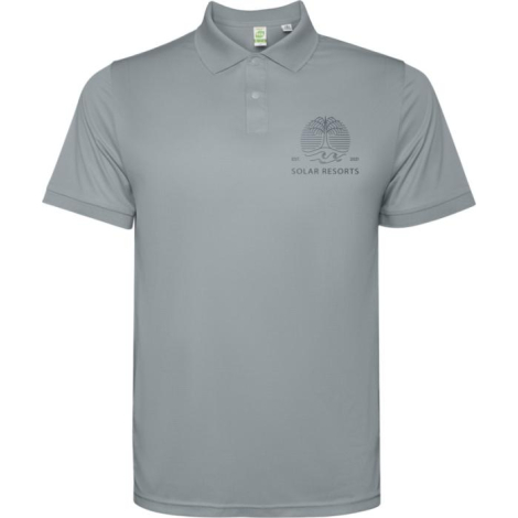 Polo publicitaire homme manches courtes recyclé Tormo ROLY