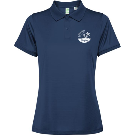 Polo promotionnel femme manches courtes recyclé Tormo ROLY