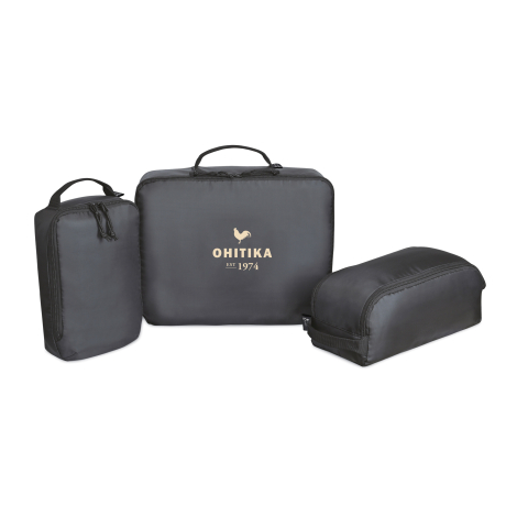 Set de 3 cubes de rangement personnalisables rPET recyclé AWARE™