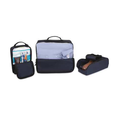 Cubes de rangement personnalisables AWARE™ ouverts avec contenu visible