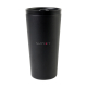 Mug publicitaire en acier recyclé Aviana™ Rowan – finition noire