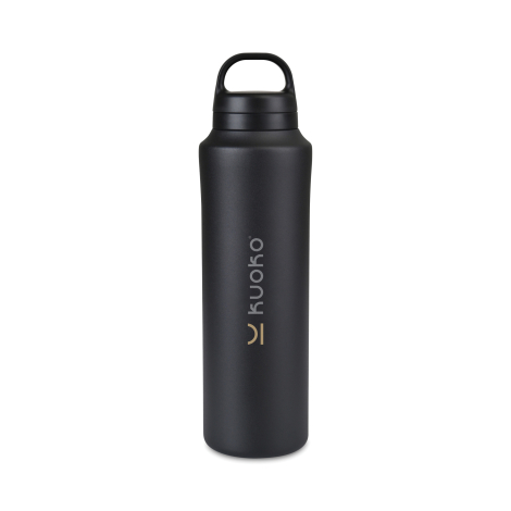 Bouteille promotionnelle 740ml en acier recyclé Aviana™ Rowan