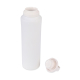 Bouteille Aviana™ Rowan blanche en acier recyclé avec bouchon séparé