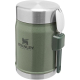 Bocal isotherme 400ml avec fourchette intégrée en acier inox Stanley