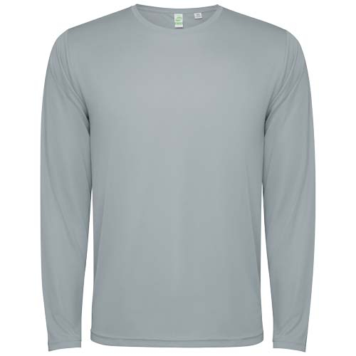 T-shirt enfant manches longues à personnaliser Estoril ROLY Gris