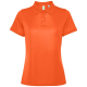 Polo promotionnel femme manches courtes recyclé Tormo ROLY