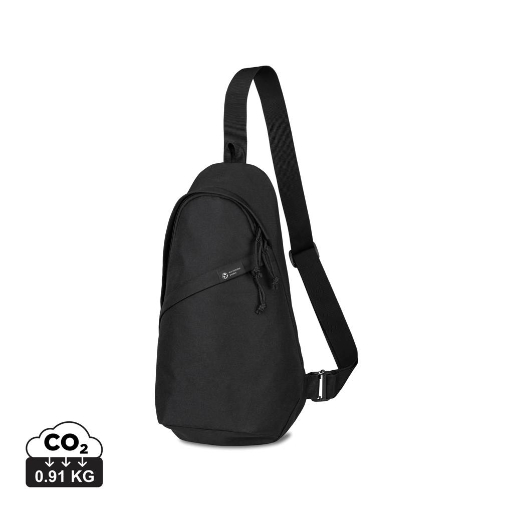 Sac bandoulière personnalisable compact AWARE™ Renew Noir