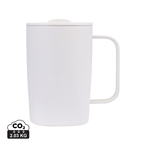 Mug 450ml personnalisé en acier recyclé Aviana™ Rowan