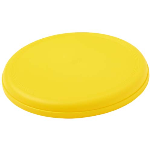 Frisbee promotionnel en plastique recyclé Orbit Jaune