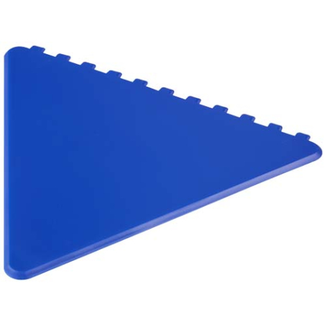 Raclette personnalisée triangle en plastique recyclé Frosty