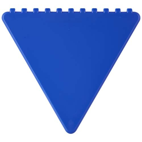 Raclette personnalisée triangle en plastique recyclé Frosty